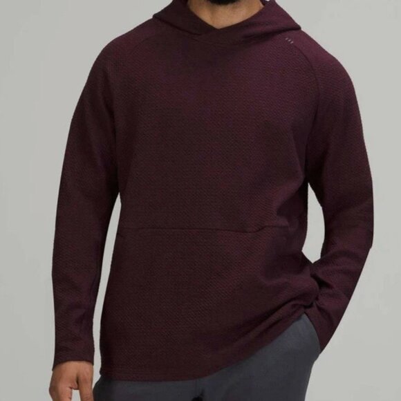 Lululemon At Ease Hoodie Heathered Cassis XXL - Picture 1 of 9